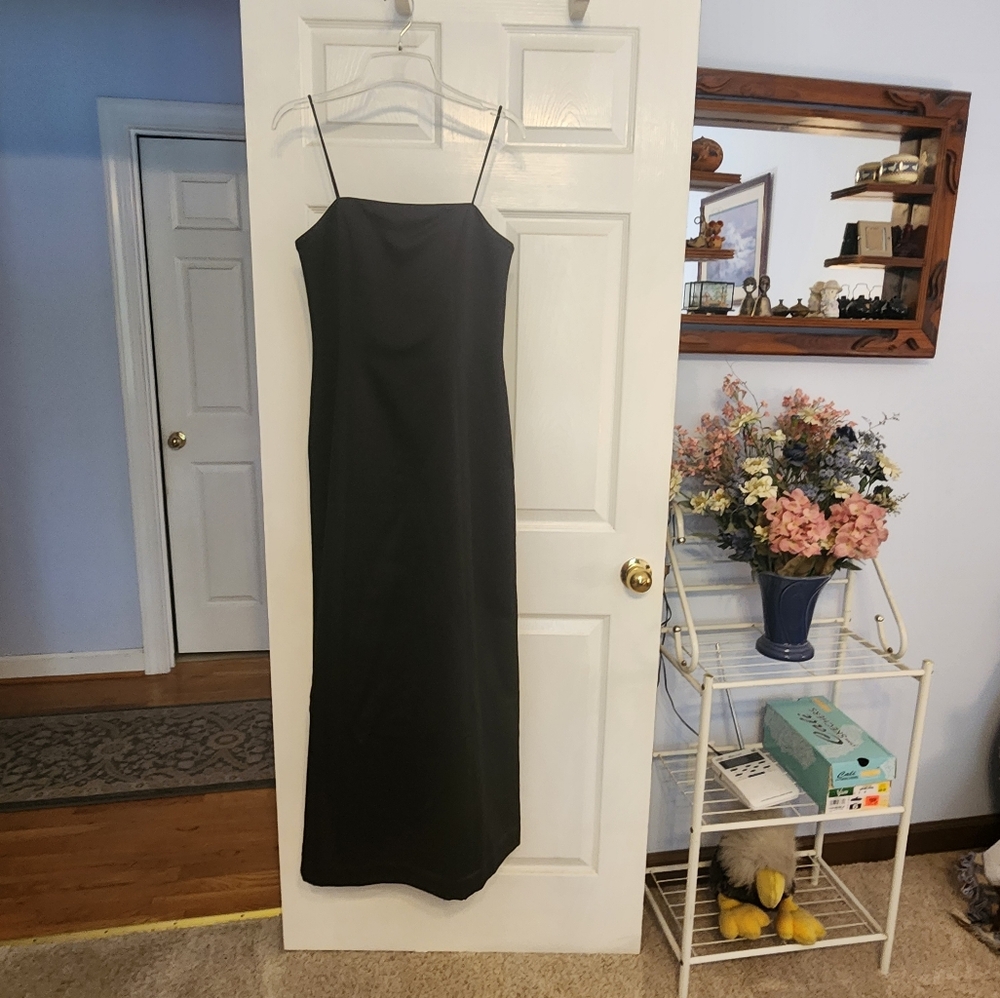 Black prom dress size 8